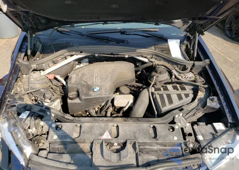 2014 BMW X3 xDrive28I z USA, uszkodzony, nr VIN 5UXWX9C51E0D23032